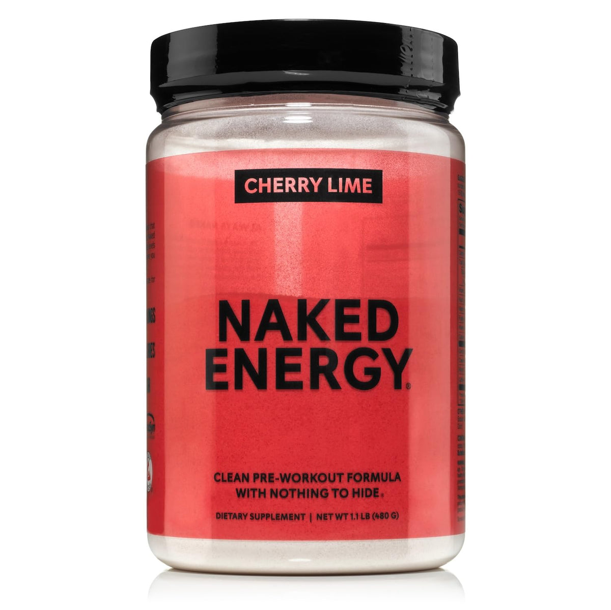 NAKED Cherry Lime frontal del envase mostrando diseño claro y limpio