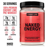 NAKED Cherry Lime polvo en primer plano mostrando textura fina y mezcla homogénea