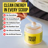 NAKED Cherry Lime antes del entrenamiento en gimnasio, aumenta enfoque y energía