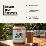 NAKED polvo usado en receta casera, versatilidad culinaria saludable