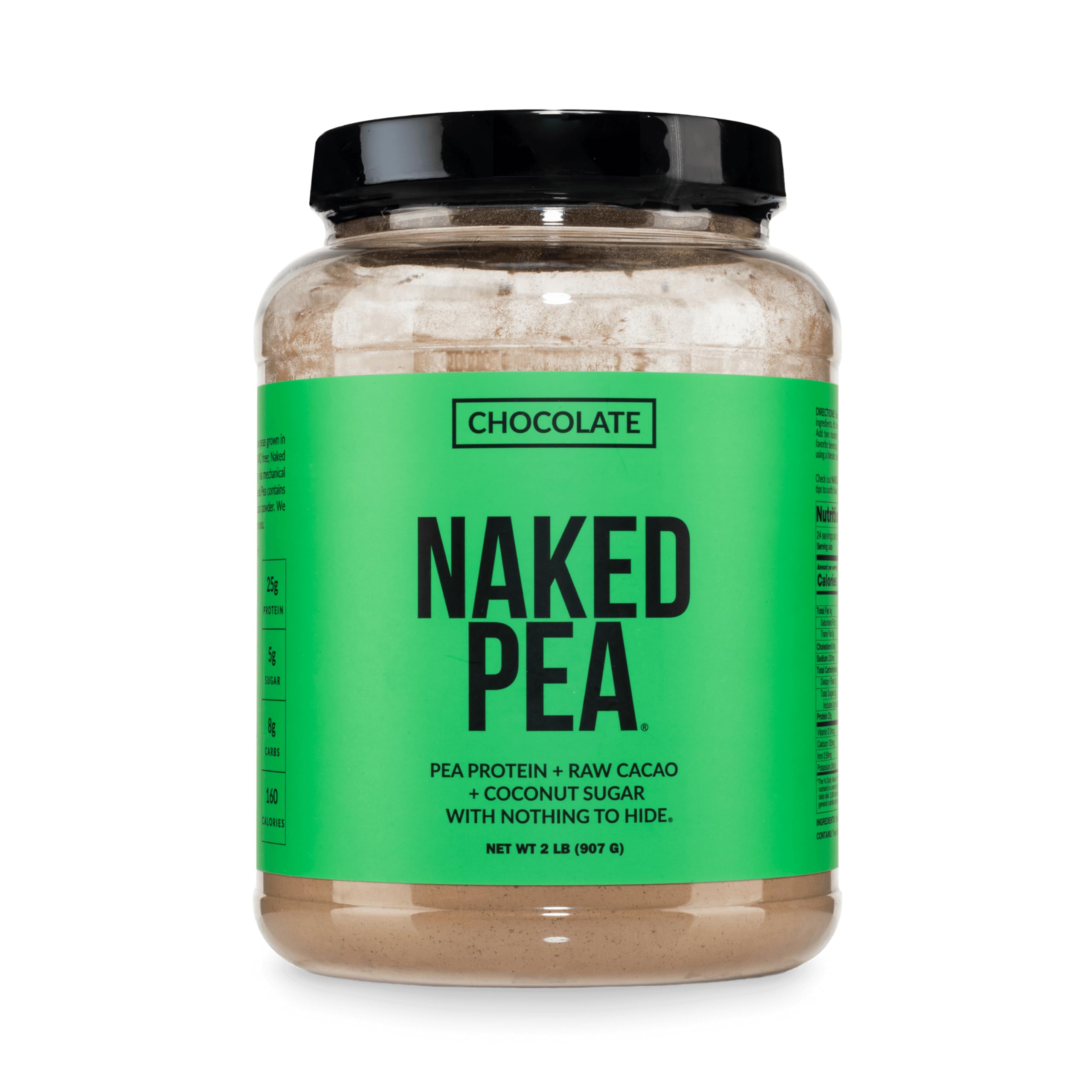NAKED frente del envase mostrando diseño y beneficios claros