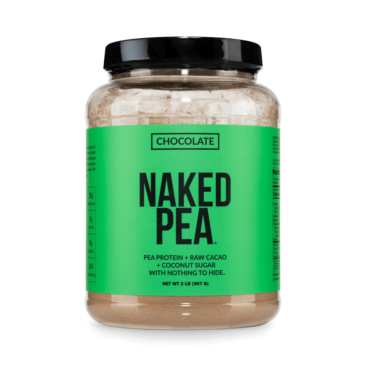 NAKED frente del envase mostrando diseño y beneficios claros