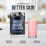 NAKED colágeno disuelto en batido saludable, añade proteína sin alterar sabor
