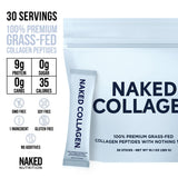 NAKED disolviendo en café caliente, mezcla sin sabor visible