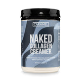 NAKED envase frontal del creamer caramelo mostrando etiqueta limpia y beneficios