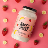 NAKED etiqueta nutricional y sello NSF, garantía de pureza y seguridad