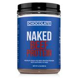 NAKED frente del envase chocolate, muestra limpieza e ingredientes mínimos