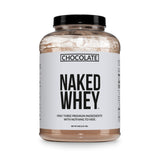 NAKED envase frontal chocolate mostrando diseño y tamaño, claridad de ingredientes