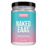 NAKED envase frontal Strawberry Lemonade mostrando presentación y beneficios