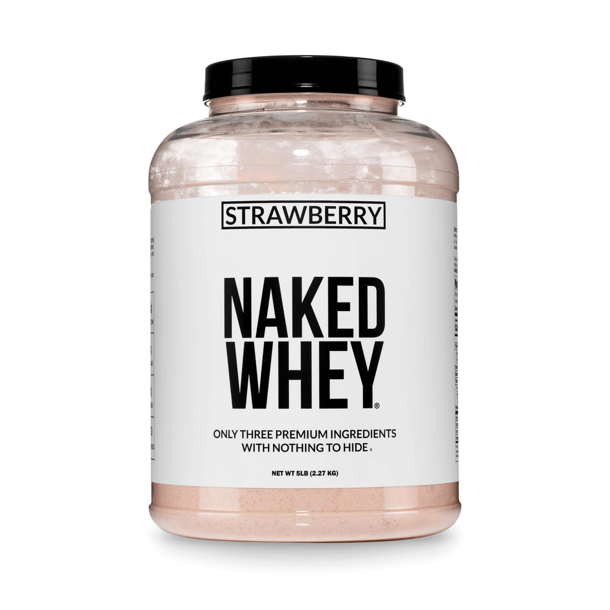 NAKED paquete frontal 5 lb mostrando diseño y cantidad
