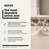 NAKED primer plano de cápsulas y polvo micronizado, absorción óptima