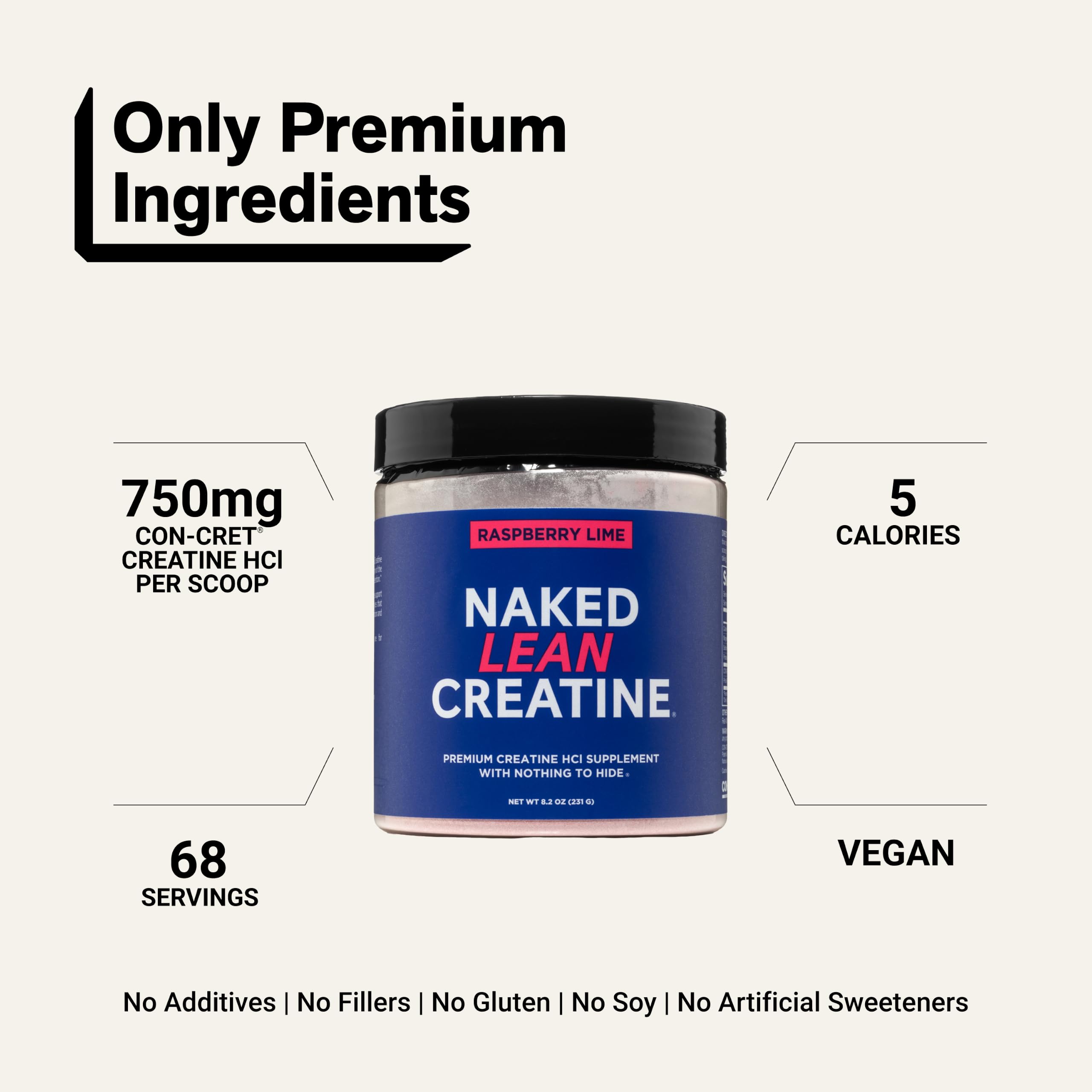 NAKED creatina disuelta en vaso lista para consumo antes del entrenamiento