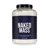 NAKED Mass frente del envase mostrando diseño limpio y confianza