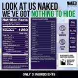 Maltodextrina orgánica de tapioca NAKED Mass, fuente limpia de carbohidratos