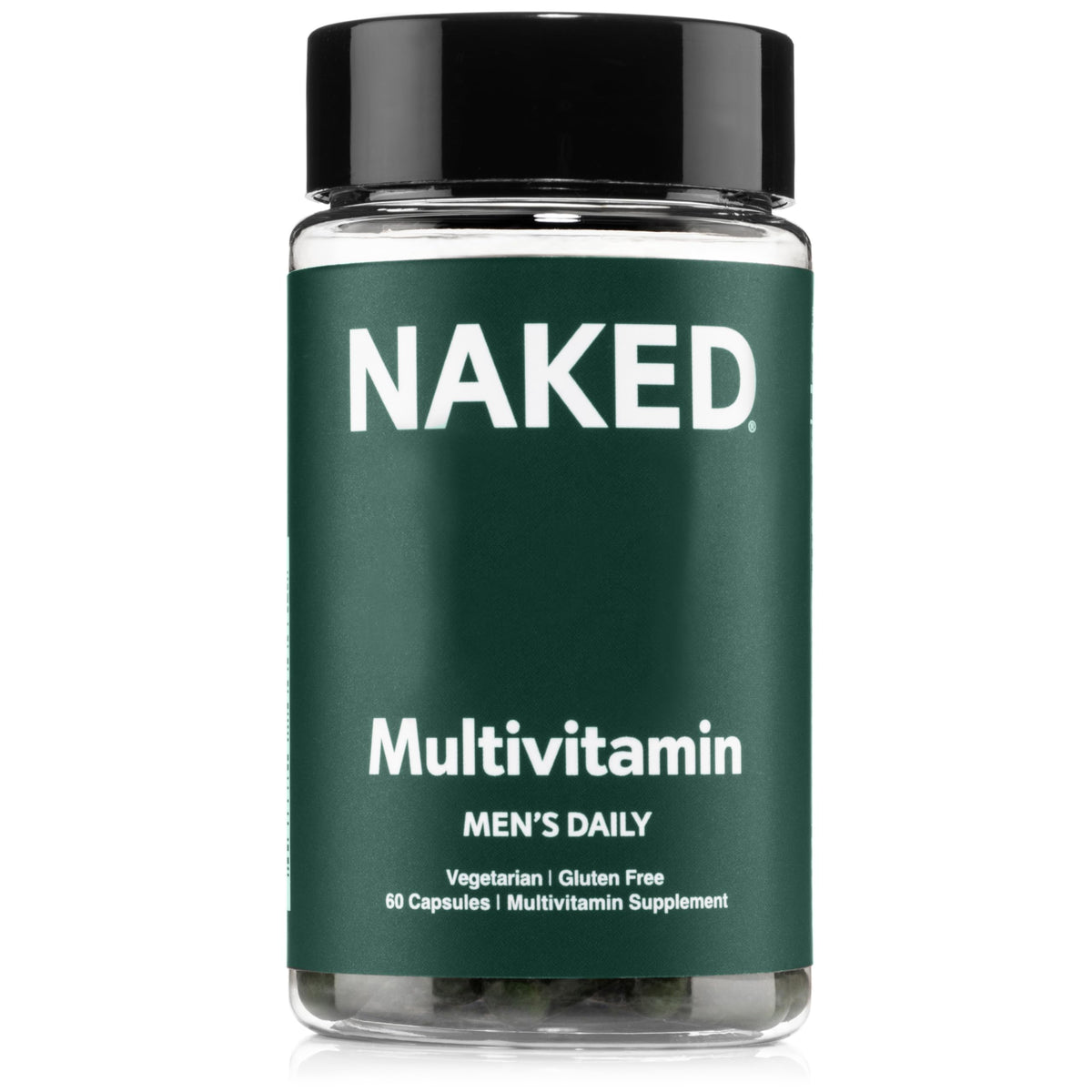 NAKED frontal del envase mostrando cápsulas y claridad de ingredientes