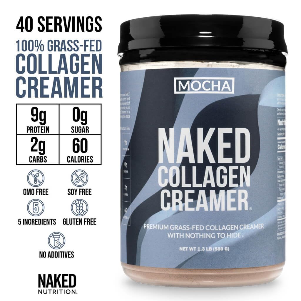 NAKED textura cremosa en primer plano para apreciar mezcla sin grumos