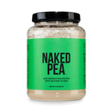 NAKED Pea frente del empaque mostrando pureza y un solo ingrediente