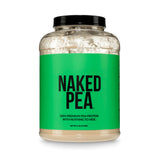 NAKED Pea empaque frontal mostrando envase puro y claro