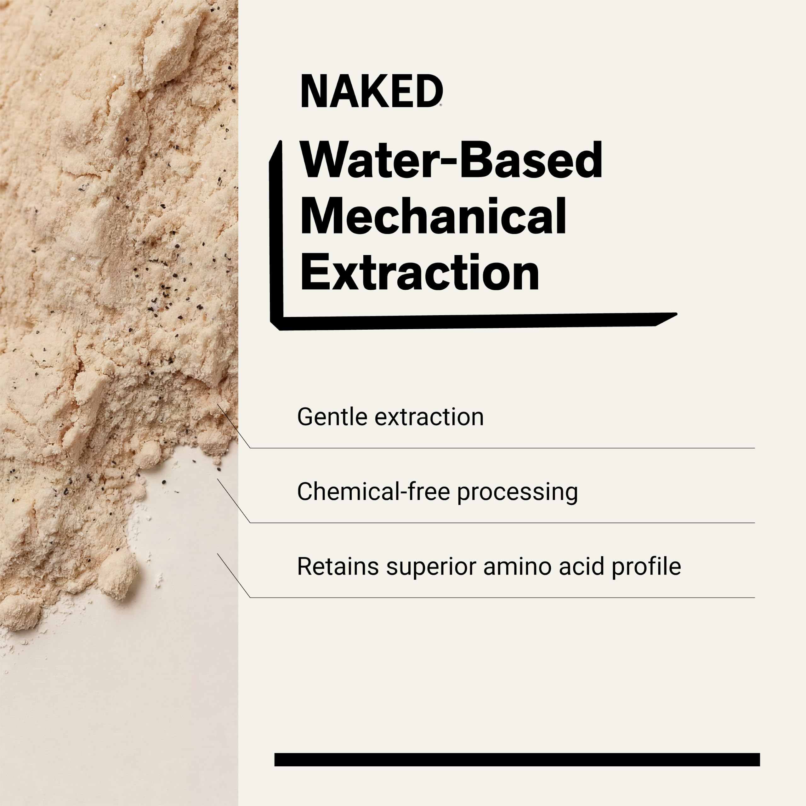 NAKED granos de guisante amarillo, origen norteamericano y sustentable