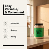 NAKED Pea smoothie verde preparado, aporta proteína vegetal completa