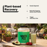 NAKED Pea smoothie con frutas, demuestra versatilidad en recetas