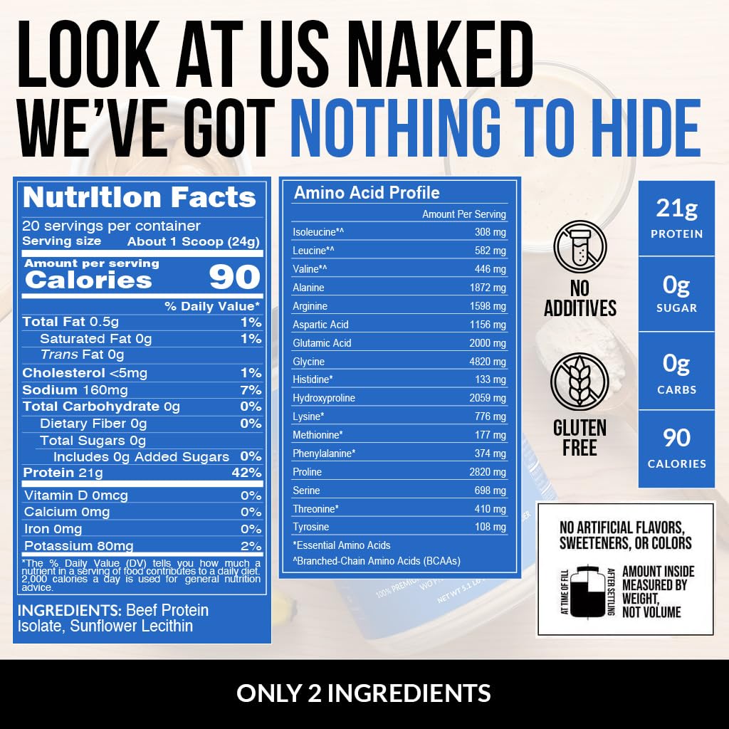 NAKED polvo disuelto en vaso demostrando solvencia y sabor neutro