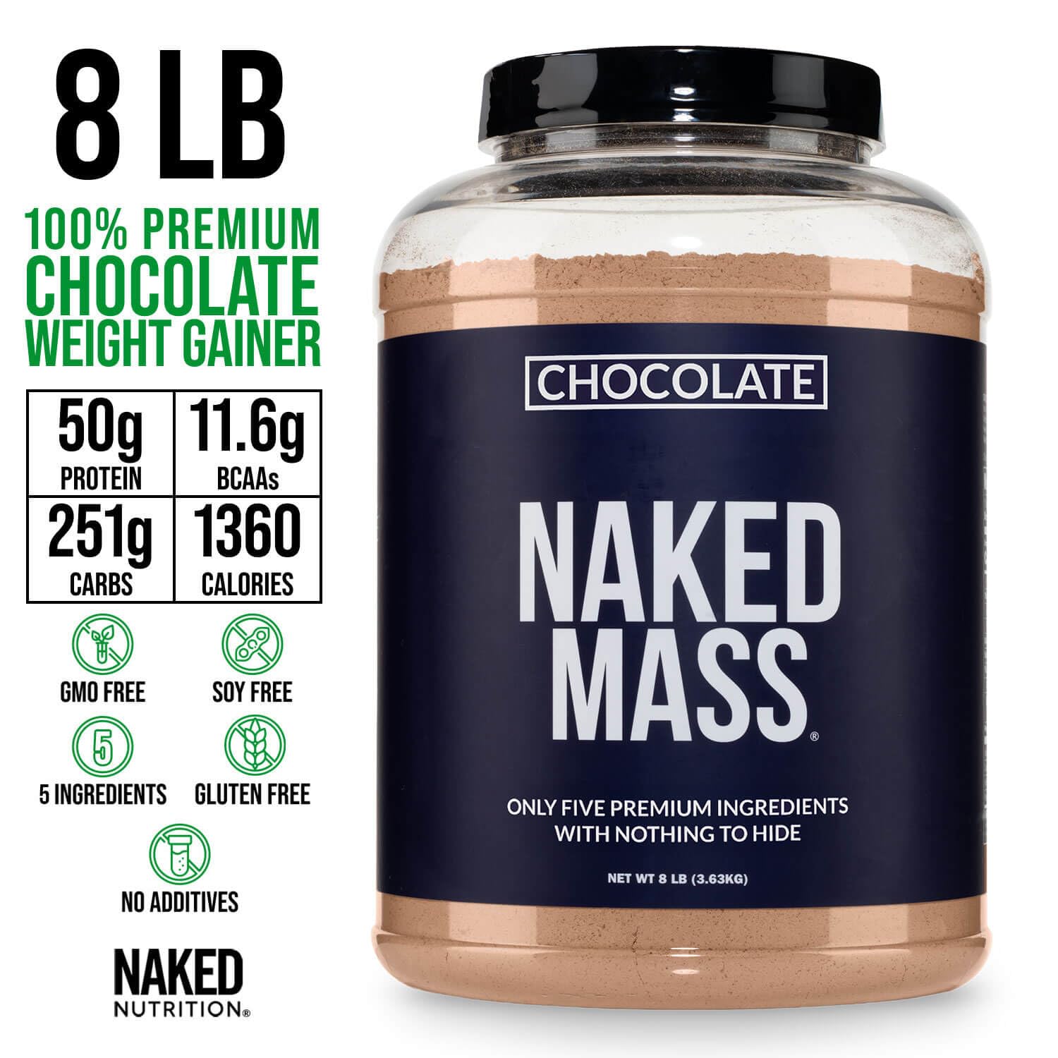 NAKED cuchara con porción para escala de uso y control de raciones