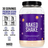 NAKED cucharada medidora con porción, control de calorías y proteína