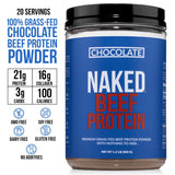 NAKED proteína en vaso mezclada, batido sin lácteos listo para consumo