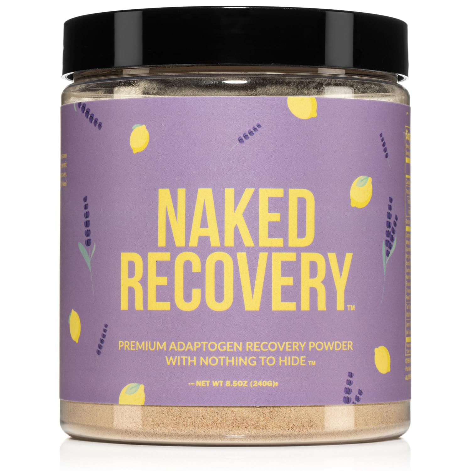 NAKED frente del envase mostrando diseño y beneficios claros