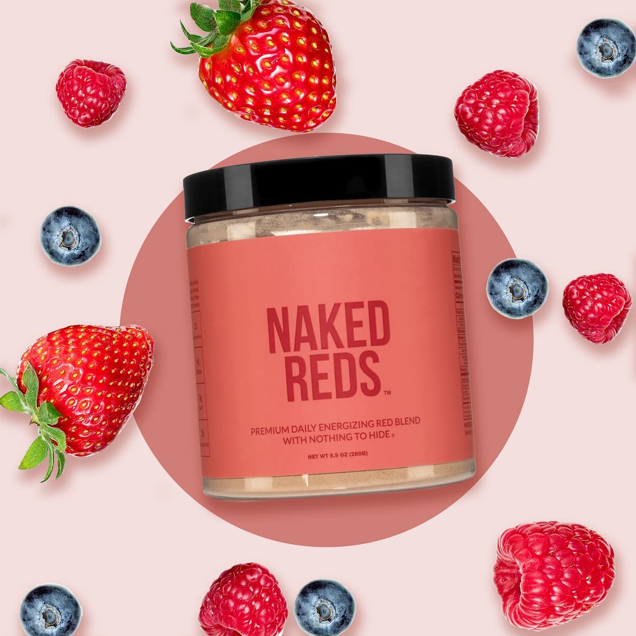 NAKED Reds escena de desayuno con bowl y batido, sugiere integración en comidas