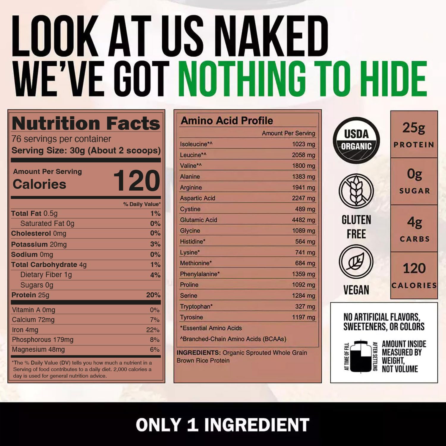 NAKED Rice batido en vaso listo para beber, aporta 25 g de proteína por porción