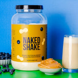 NAKED Shake en desayuno estilo de vida con fruta y energía