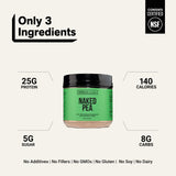 NAKED cuchara medidora con polvo, ideal para dosificar proteína