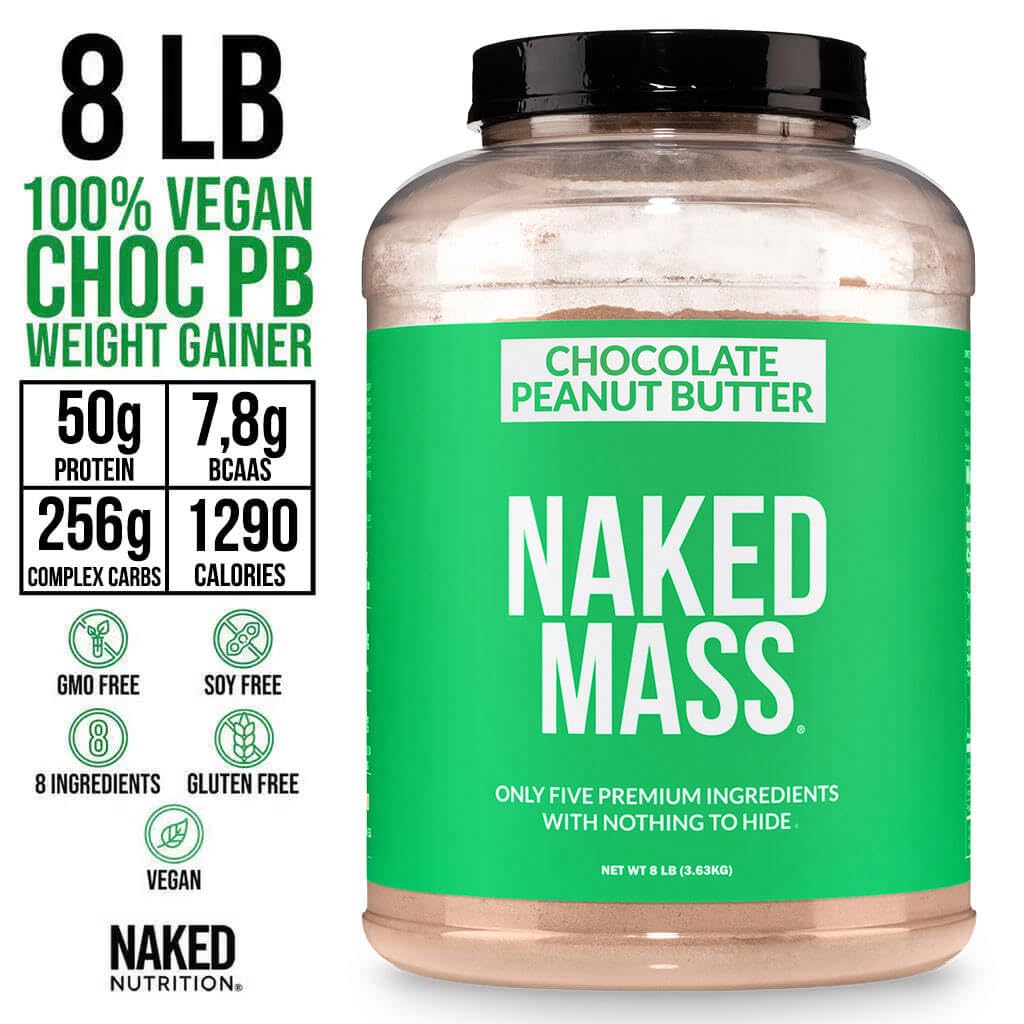NAKED batido preparado en vaso listo para consumir y aportar energía