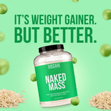 NAKED batido Vegan Mass con frutas, opción para mejorar sabor y nutrientes