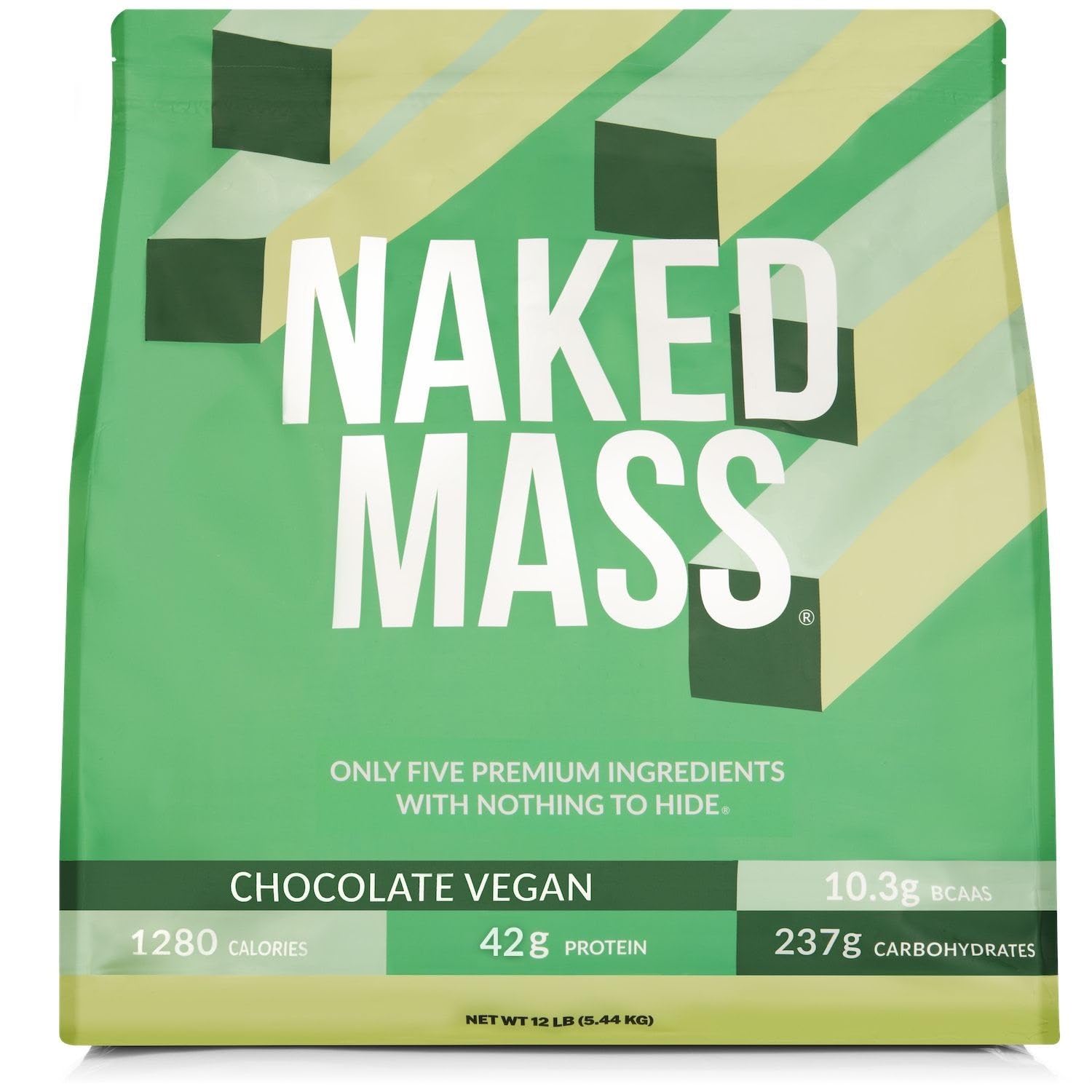 NAKED envase frontal mostrando la marca y beneficio calorías altas