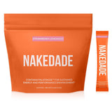 Nakedade frente del envase mostrando diseño y beneficios para hidratación