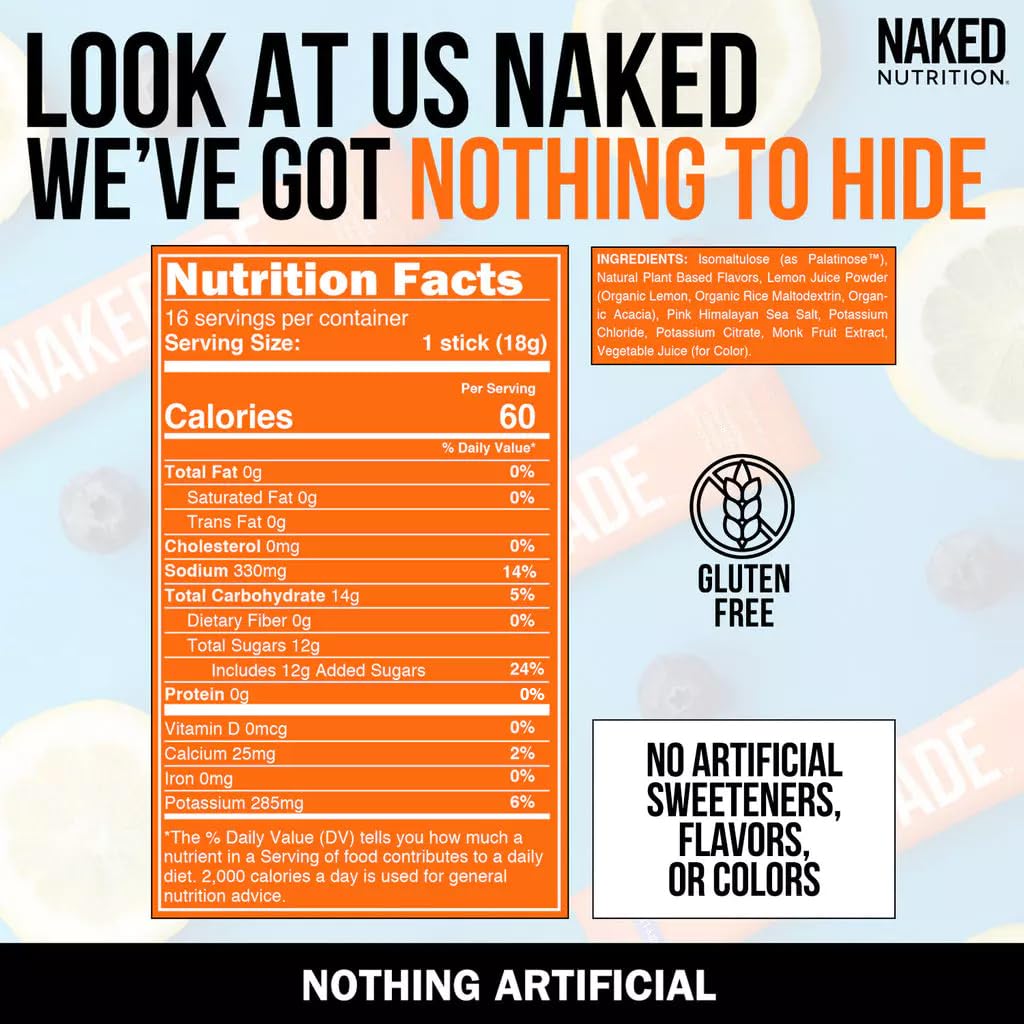 NAKED mano sosteniendo stick para comparar tamaño y facilidad de uso