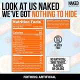 NAKED mano sosteniendo stick para comparar tamaño y facilidad de uso