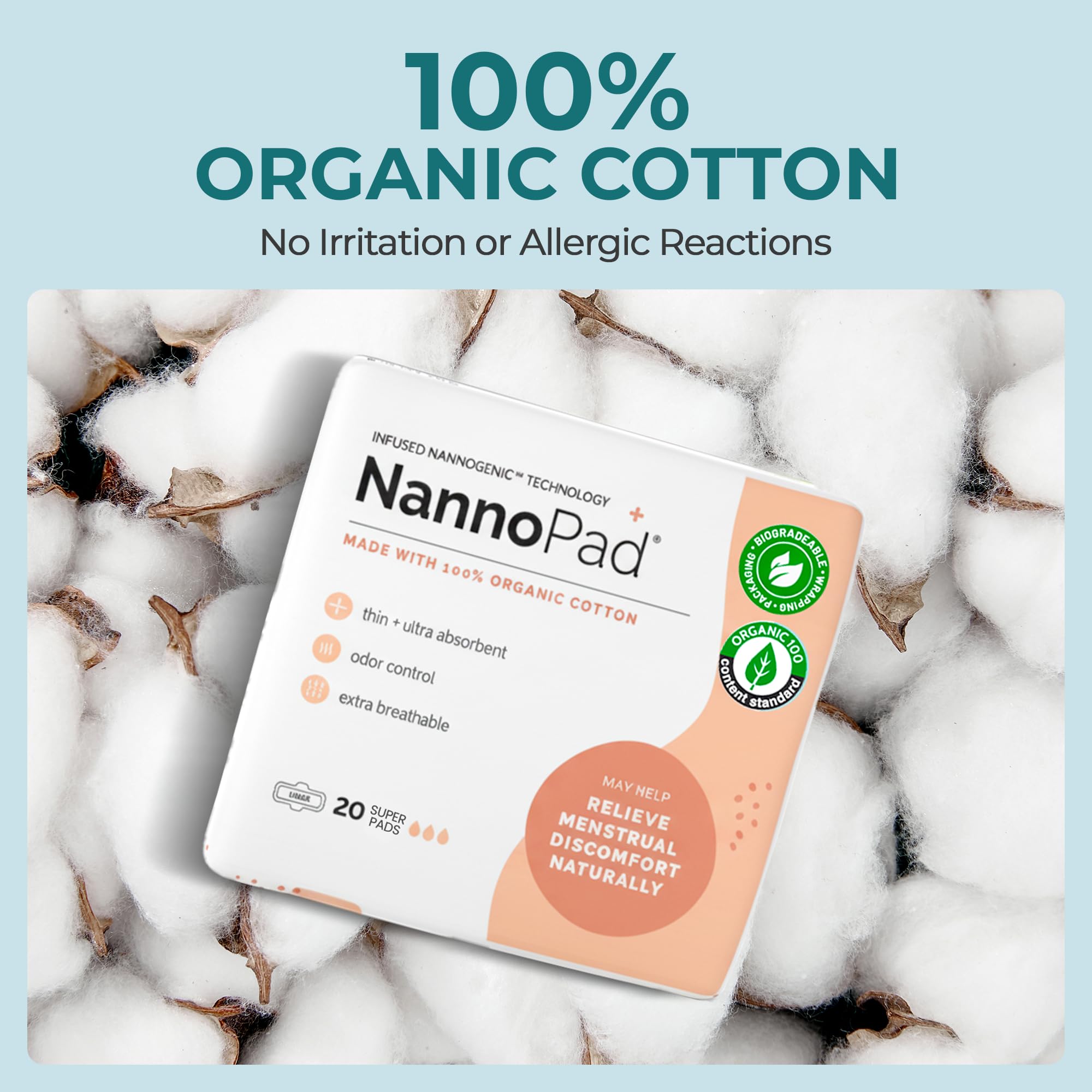 NannoPad toalla en cama ilustra protección nocturna y tranquilidad