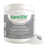 NanoVM frente del envase mostrando etiqueta clara y beneficio sin alérgenos