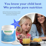 NanoVM mezclado en yogur espeso para ocultar sin cambios de sabor