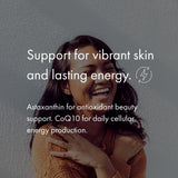 NAOMI cápsula abierta con aceite que ilustra la entrega liposoluble