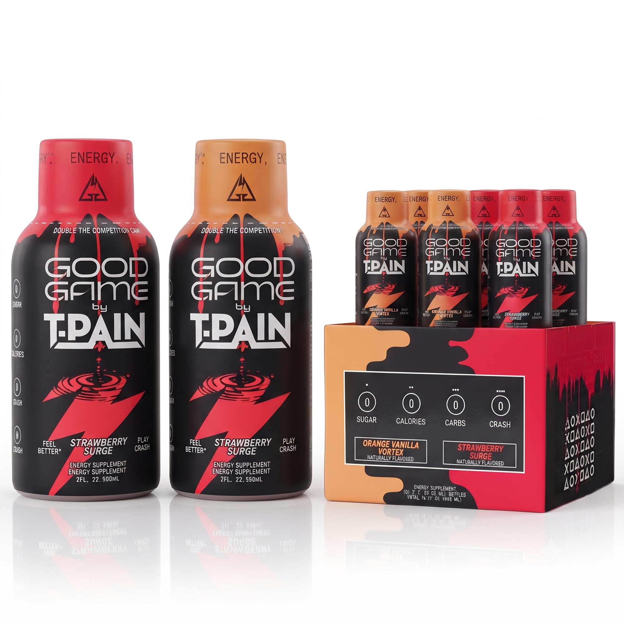 Nappy Boy Dranks vista frontal del pack de 6 muestra diseño y sabores