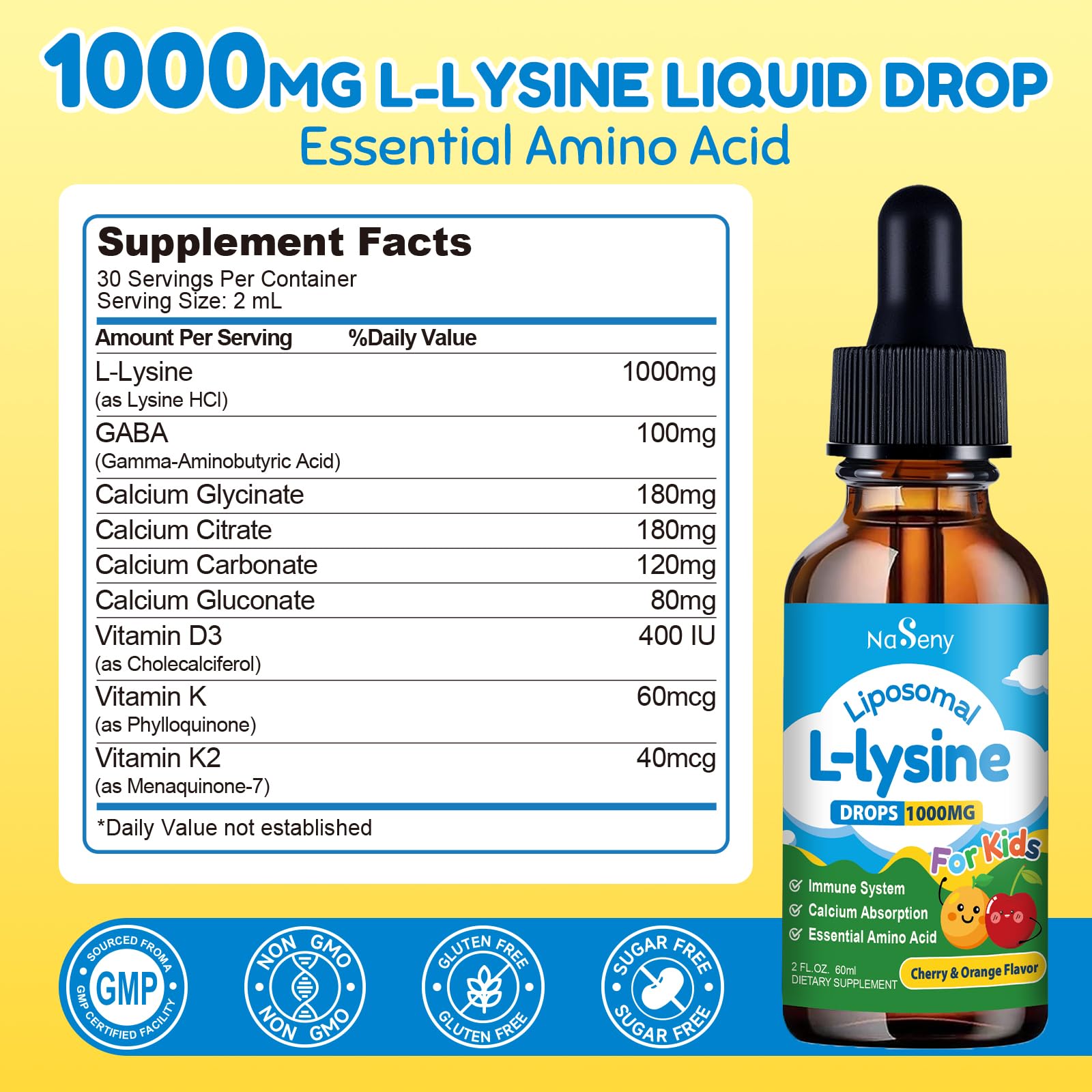 NaSeny cuentagotas y textura líquida para fácil absorción