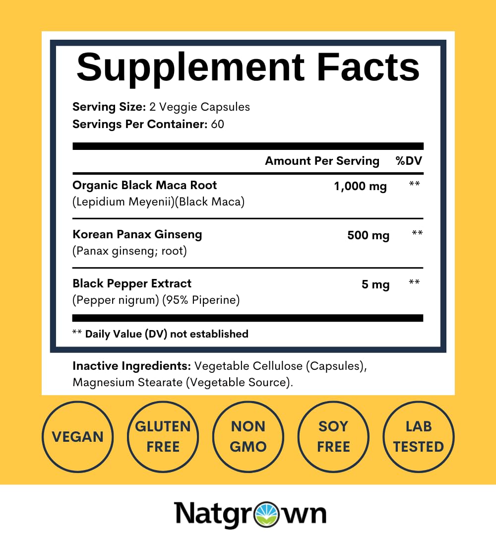Natgrown etiqueta con ingredientes y origen para confianza del consumidor