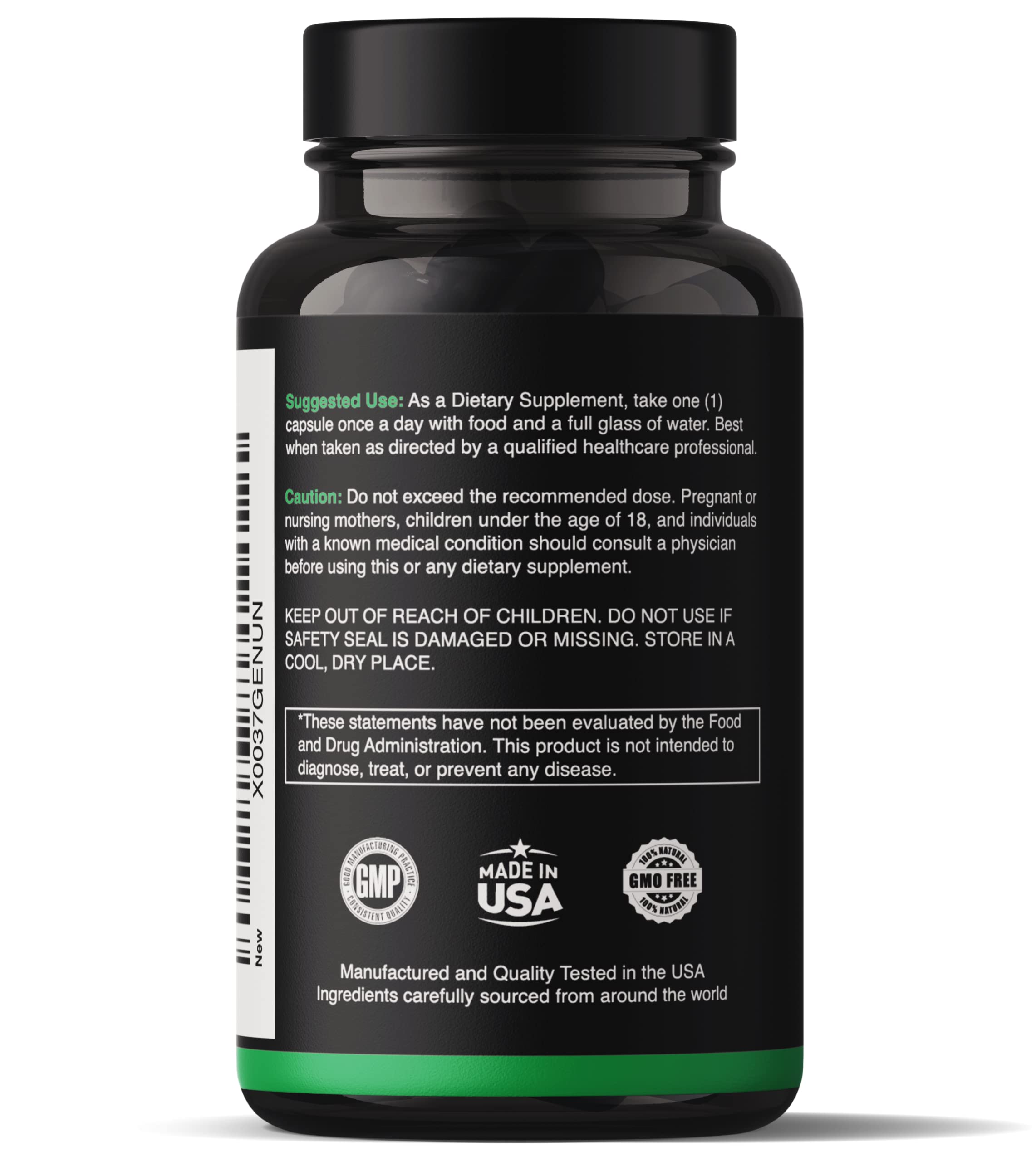 Natgrown primer plano del polvo de saw palmetto, ingrediente puro