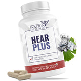 NATION HEALTH MD frontal del envase mostrando fórmula auditiva y beneficios