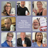 NATION HEALTH MD en ambiente lifestyle baño moderno rutina diaria